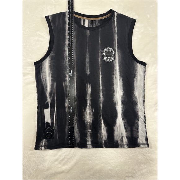 TenJun Street Fighters Tie Dye Muscle Tank Men's 2XL Rare Punk Grunge Festival - Picture 7 of 11